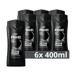 Axe 6x 3-in-1 Douchegel XL Black 400 ml