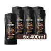 Axe 6x 3-in-1 Douchegel XL Dark Temptation 400 ml