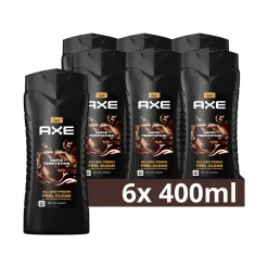 Axe 6x 3-in-1 Douchegel XL Dark Temptation 400 ml