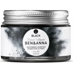 Ben & Anna 3x Tandpoeder Zwart 20 gr