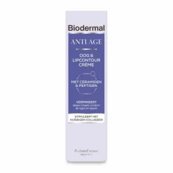 Biodermal 2x Oog & Lip Contour crème Anti Age 15 ml