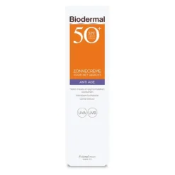 Biodermal 2x Zonnecreme Gezicht Anti Age SPF 50+ 40 ml