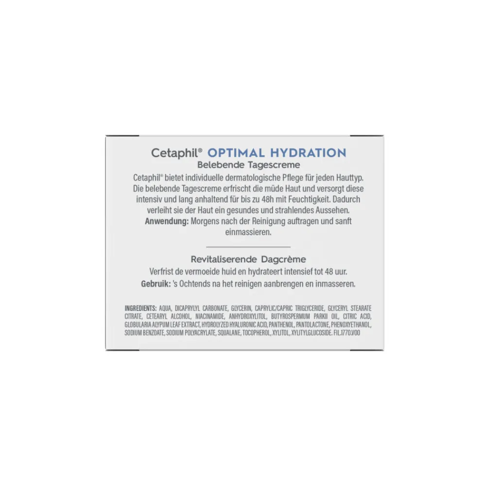 Cetaphil 2x Optimal Hydration Healthy Glow Dagcrème 48 gr