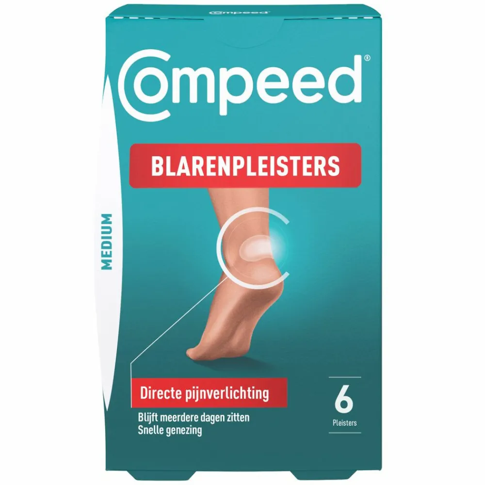 Compeed 2x Blarenpleister Medium 6 stuks