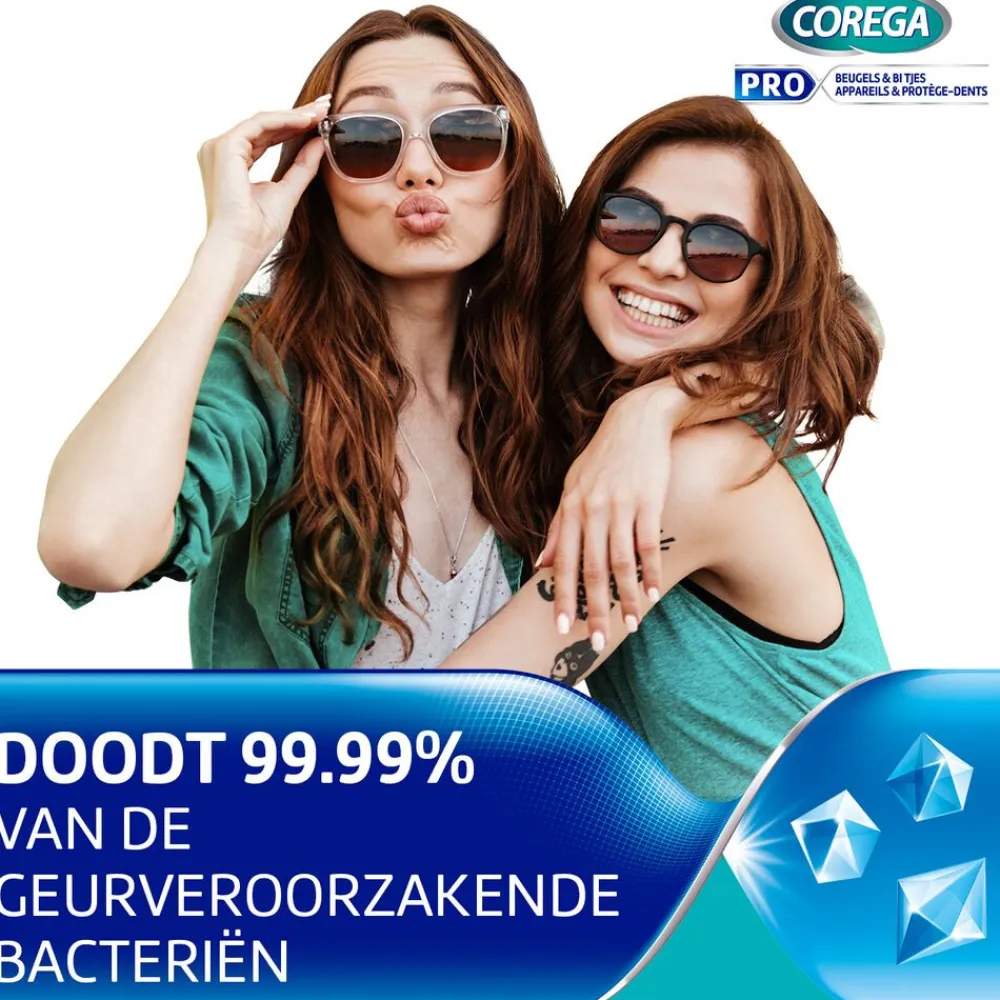 Corega 3x Pro Beugels & Bitjes 30 tabletten