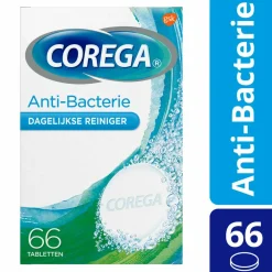 Corega 3x Tabs Anti Bacterieel 66 stuks