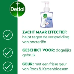 Dettol 6x Foam Handzeep Orchidee & Vanille 250 ml