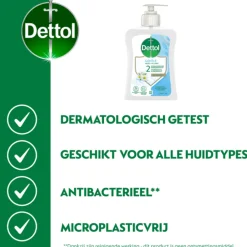 Dettol 6x Handzeep Extra Care Kamille 250 ml