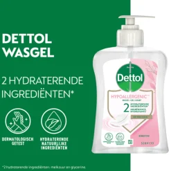 Dettol 6x Handzeep Gevoelige Huid 250 ml