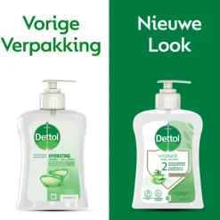 Dettol 6x Handzeep Hydraterend Aloë Vera 250 ml