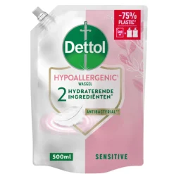 Dettol 6x Refill Handzeep Sensitive 500 ml