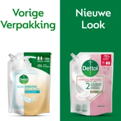 Dettol 3x Refill Handzeep Sensitive 500 ml