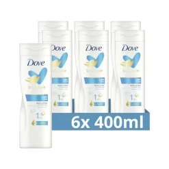 Dove 6x Bodylotion Light Care 400 ml