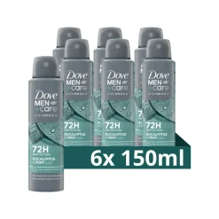 Dove 6x Deodorant Men+ Care Eucalyptus + Mint 150 ml
