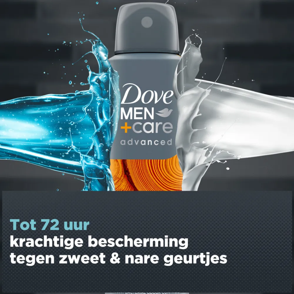 Dove 6x Deodorant Men+ Care Sandalwood & Vanilla 150 ml