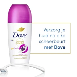 Dove 6x Deodorant Roller Go Fresh Açai Berry 50 ml