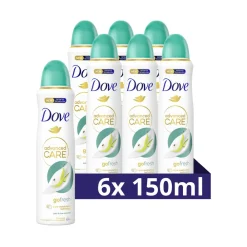 Dove 6x Deodorant Spray Advanced Care Peer & Aloe Vera 150 ml