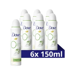 Dove 6x Deodorant Spray Cucumber & Green Tea 150 ml