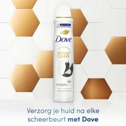 Dove 6x Deodorant Spray Invisible Dry 200 ml
