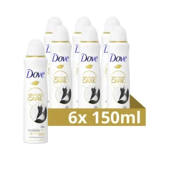 Dove 6x Deodorant Spray Invisible Dry 150 ml