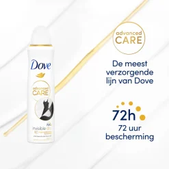 Dove 6x Deodorant Spray Invisible Dry 150 ml