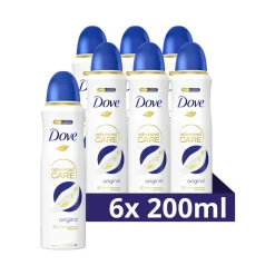 Dove 6x Deodorant Spray Original 200 ml