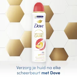 Dove 6x Deodorant Spray Perzik 150 ml