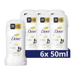 Dove 6x Deodorant Stick Invisible Dry 50 ml