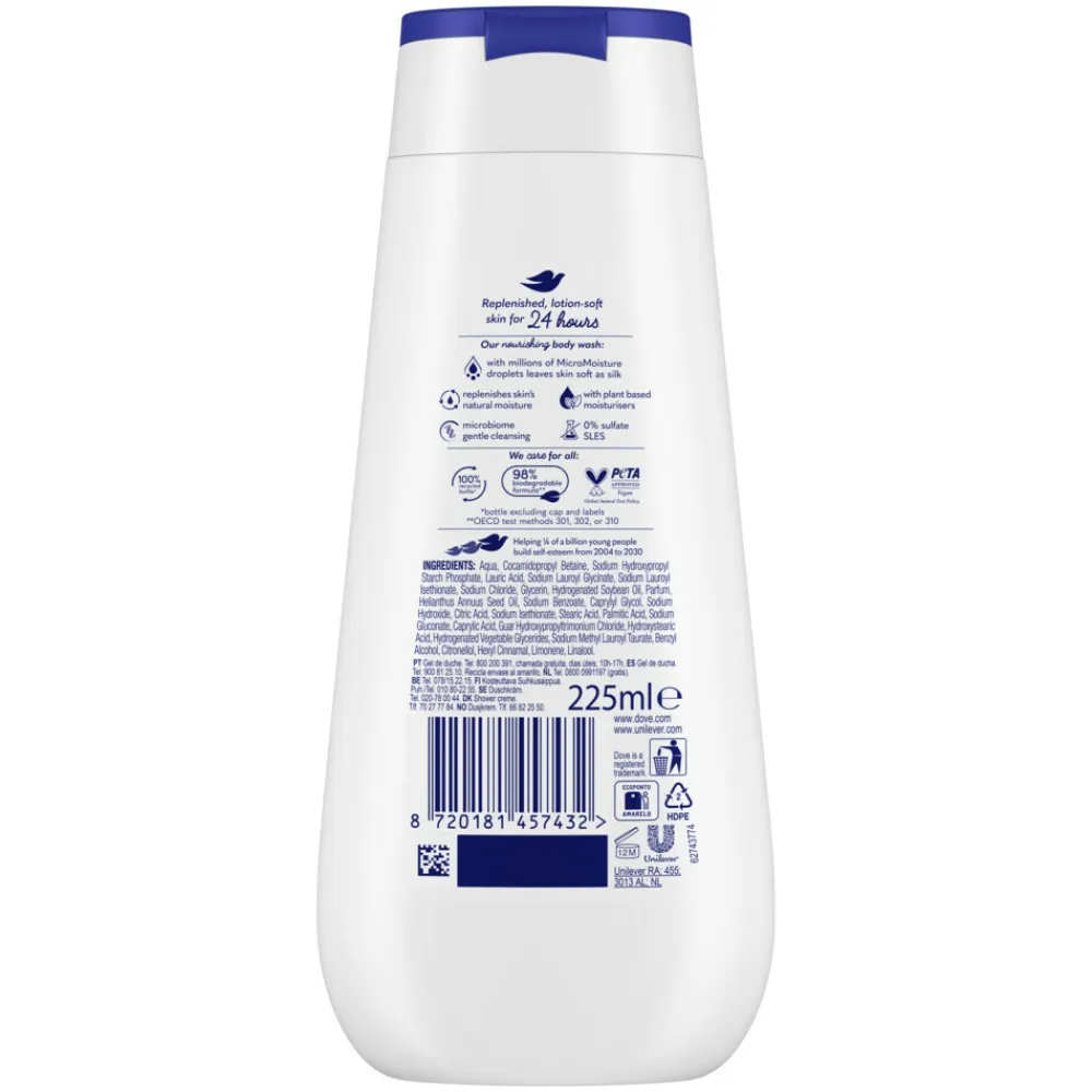 Dove 6x Douchecrème Deeply Nourishing 225 ml