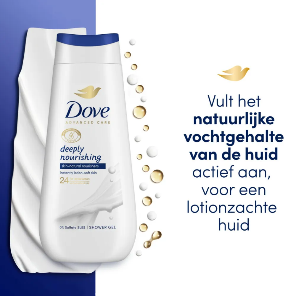 Dove 6x Douchecrème Deeply Nourishing 225 ml