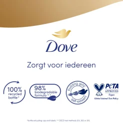 Dove 6x Douchecrème Nourishing Care 225 ml