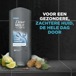 Dove 6x Douchegel Men+ Care Clean Comfort 400 ml