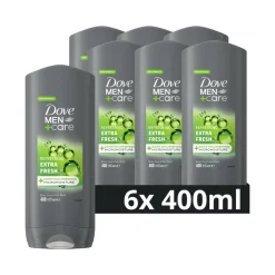 Dove 6x Douchegel Men+ Care Extra Fresh 400 ml