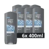 Dove 6x Douchegel Men+ Care Hydrating Clean Comfort 400 ml