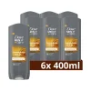 Dove 6x Douchegel Men+ Care Sandalwood & Vanilla 400 ml