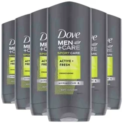 Dove 6x Douchegel Men+ Care Sport Active/Fresh 400 ml