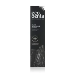 Ecodenta 4x Tandpasta Extra Whitening Black Houtskool 100 ml