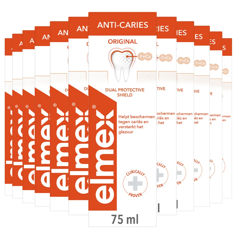 Elmex 12x Tandpasta Anti-Cariës 75 ml