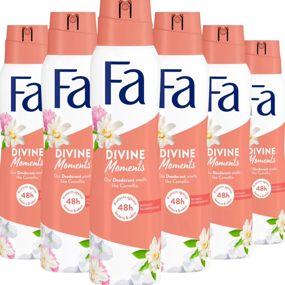 Fa 6x Deodorant Spray Divine Moments 150 ml