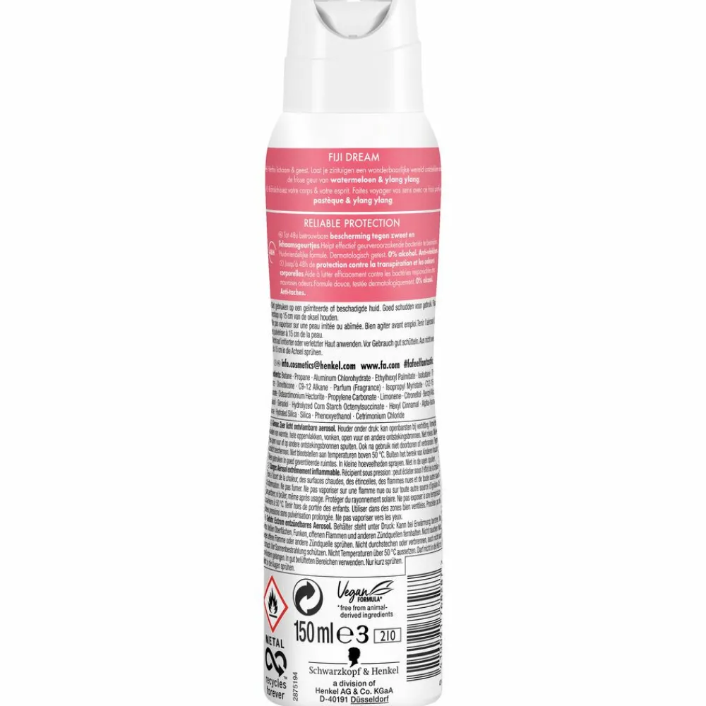 Fa 6x Deodorant Spray Fiji Dream 150 ml
