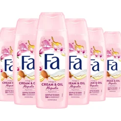 Fa 6x Douchecrème Cream Oil Silk Magnolia 250 ml