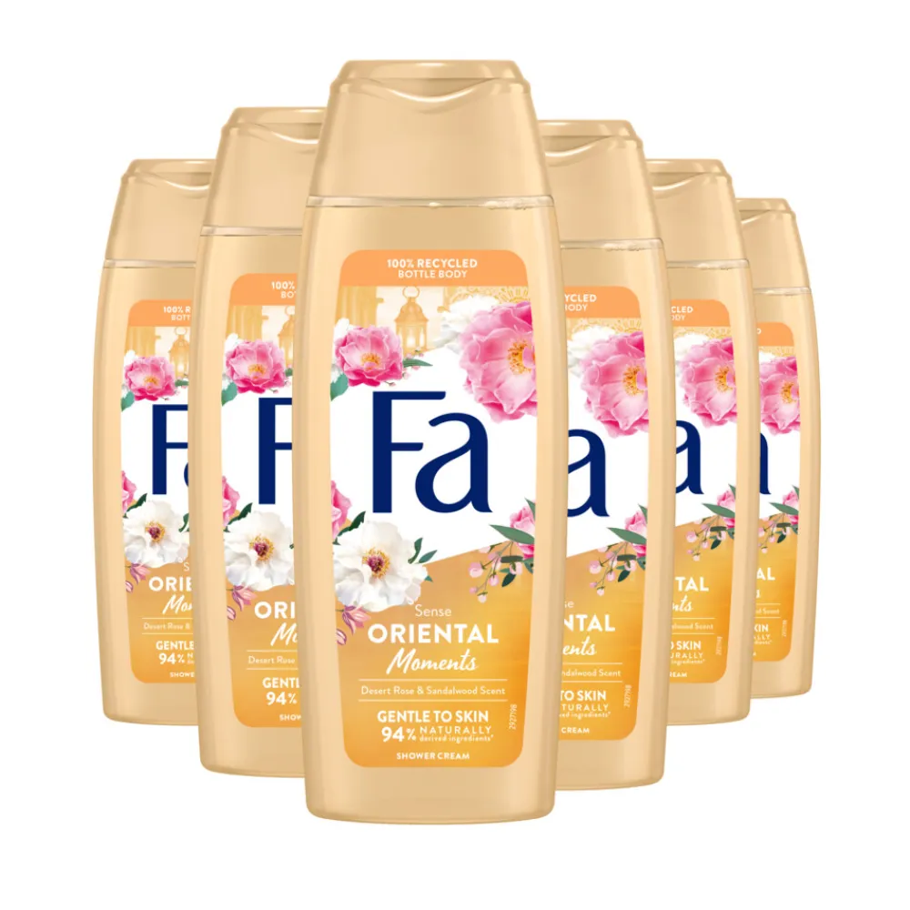 Fa 6x Douchegel Oriental Moments 250 ml