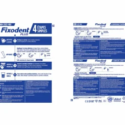 Fixodent 6x Kleefpasta Plus Dual Power 40 gr
