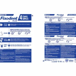 Fixodent 6x Kleefpasta Plus 40 gr