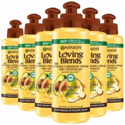 Garnier 6x Loving Blends Avocado Olie en Shea Boter Leave-in Crème 200 ml