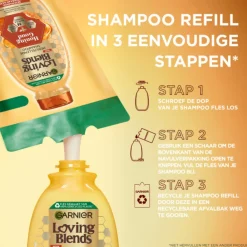 Garnier 6x Loving Blends Honing Goud Shampoo Refill 250 ml