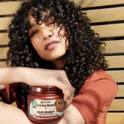 Garnier 6x Loving Blends Kokosmelk en Macadamia Haarmasker 340 ml