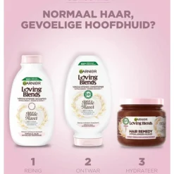 Garnier 6x Loving Blends Milde Haver Shampoo 300 ml