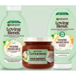 Garnier 6x Loving Blends Voedende Amandelmelk Shampoo 300 ml