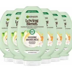 Garnier 6x Loving Blends Voedende Amandelmelk Conditioner 250 ml